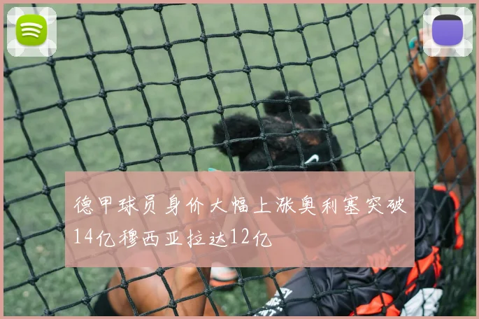 德甲球员身价大幅上涨奥利塞突破14亿穆西亚拉达12亿
